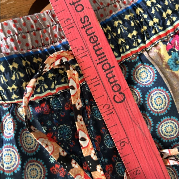 JOHNNY WAS Floral Silk Joggers - Picture 11 of 16